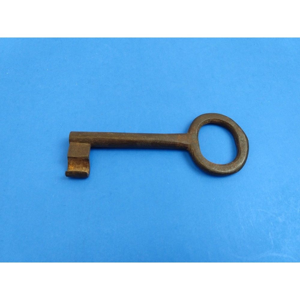 Vintage Skeleton Key 5 Inch Antique Iron Barrel Key Made in USA